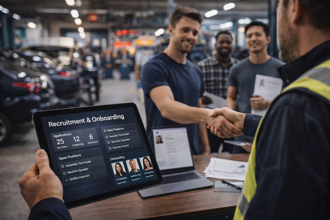 Streamlined Recruitment & Onboarding